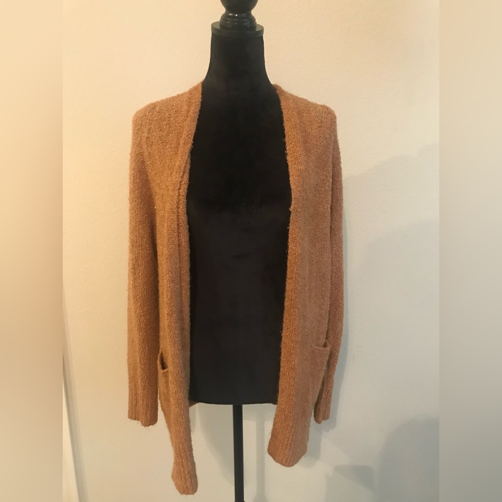 BP Cardigan in Mustard Yellow - Size Small